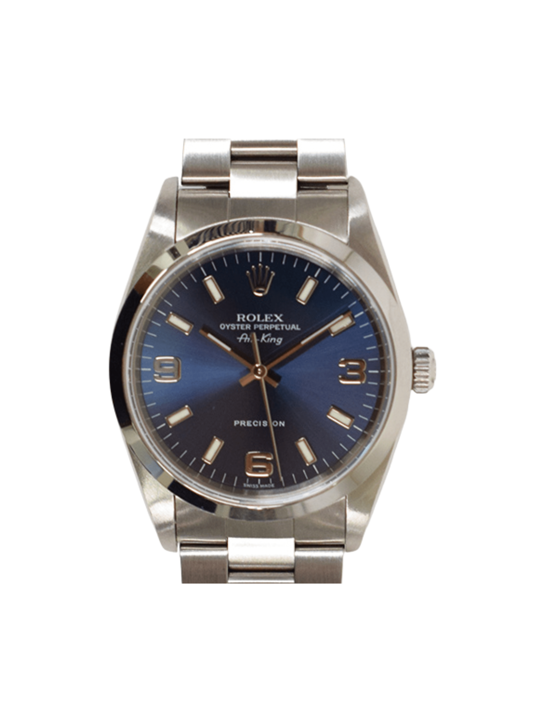 Rolex Air-King Stainless Steel Blue Dial 14000M
