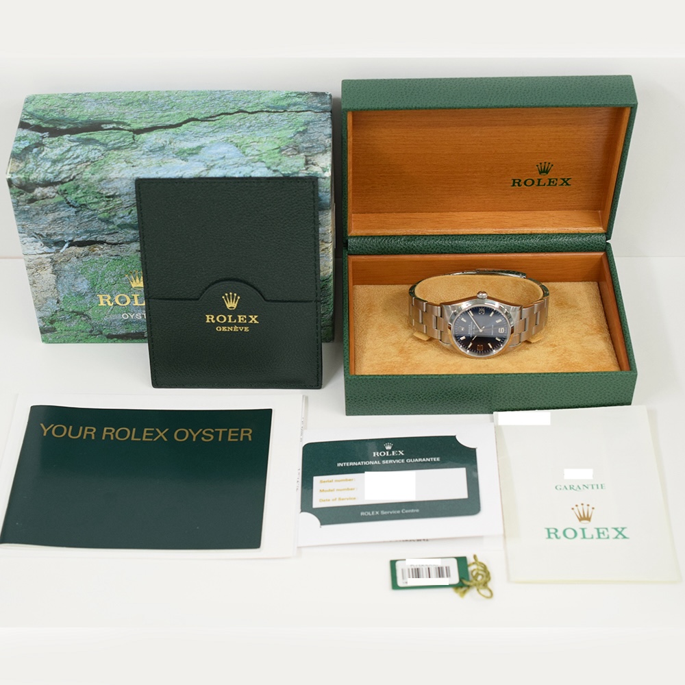 Rolex Air-King Stainless Steel Blue Dial 14000M