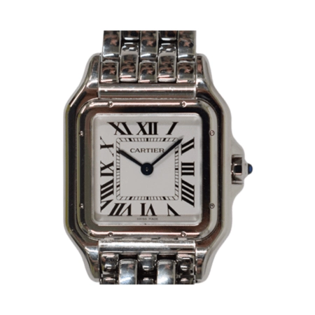 Cartier Panthère de Cartier Stainless Steel White Roman Dial WSPN0007