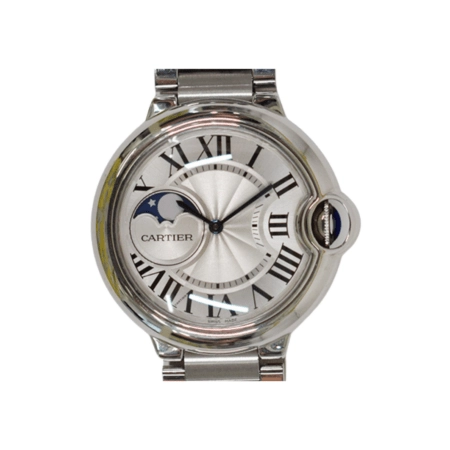 Cartier Ballon Bleu de Cartier Stainless Steel Silver Roman Dial WSBB0021