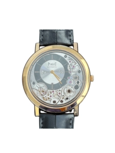 Piaget Altiplano Ultimate Automatic Rose Gold Silver Dial G0A43120