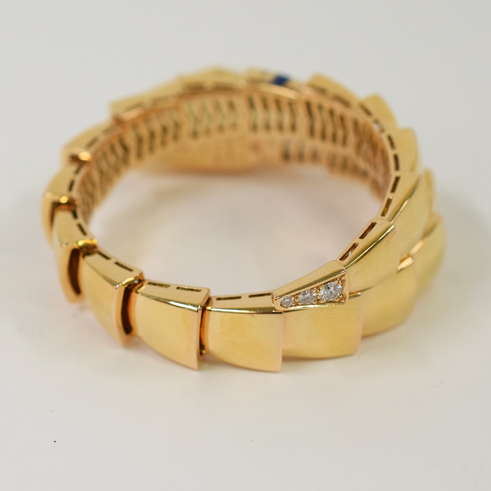 Bvlgari Serpenti 26mm Rose Gold Black Diamond Dial SPP26BGD1GD.1T