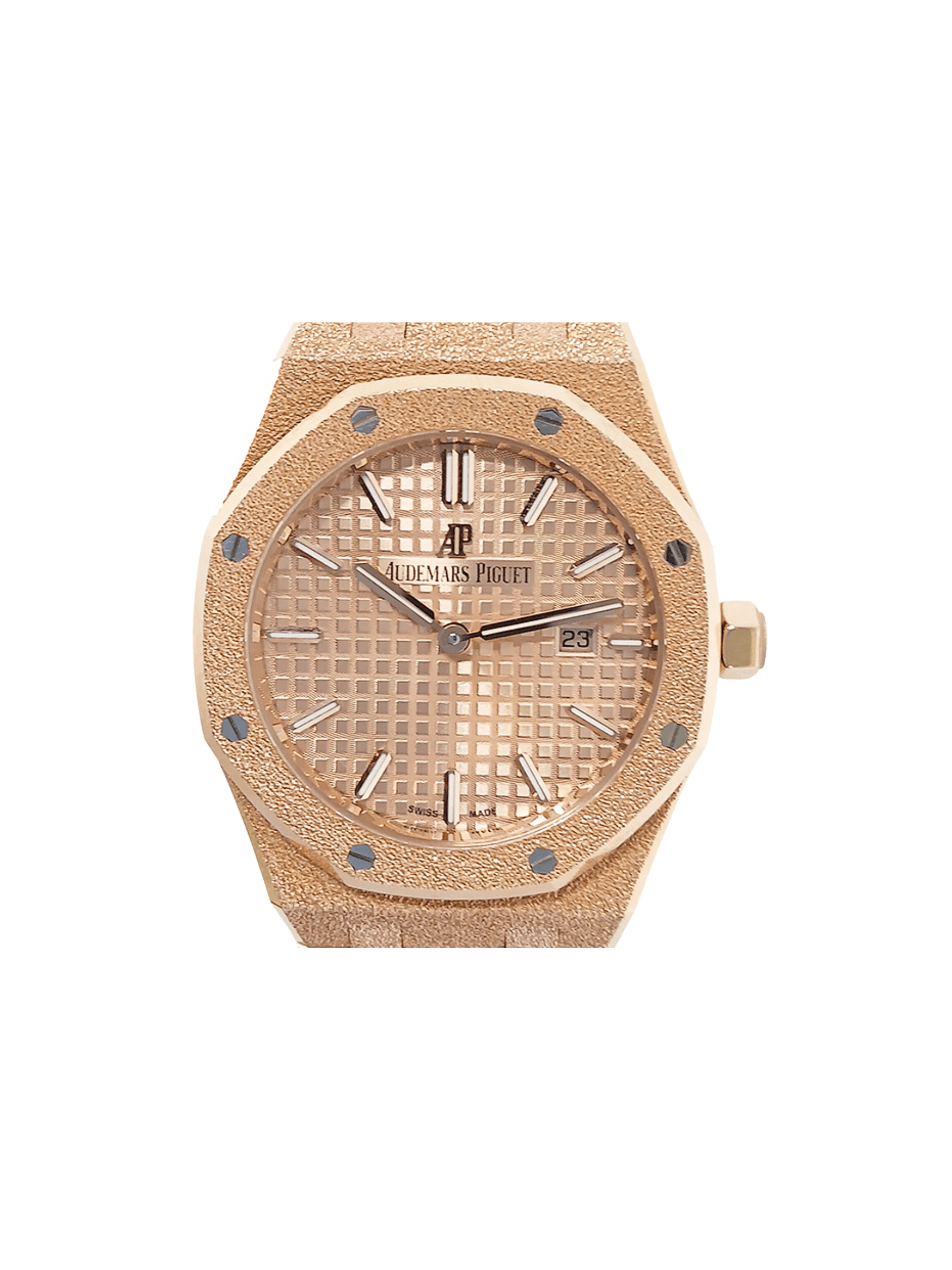 Audemars Piguet Royal Oak Frosted Rose Gold Rose Dial 67653OR.GG.1230OR.02