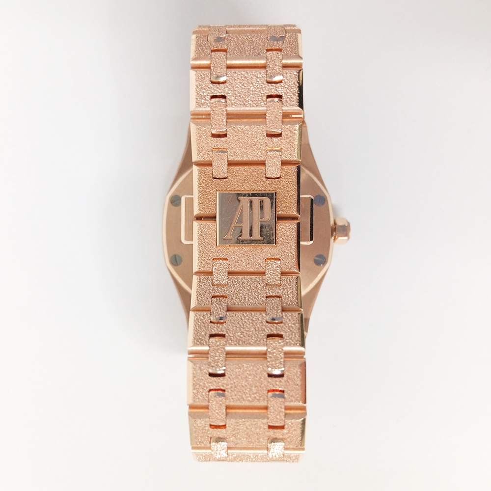 Audemars Piguet Royal Oak Frosted Rose Gold Rose Dial 67653OR.GG.1230OR.02
