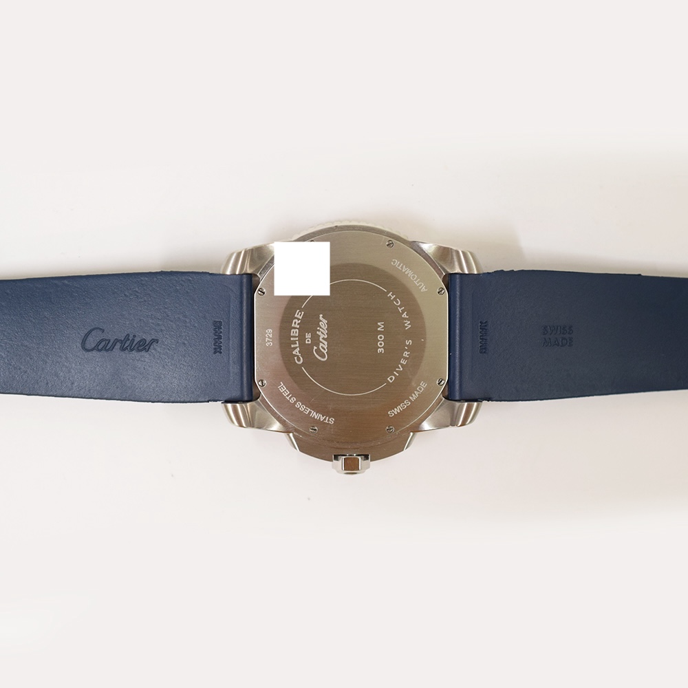 Cartier Calibre De Cartier Diver Stainless Steel Blue Roman Dial WSCA0010