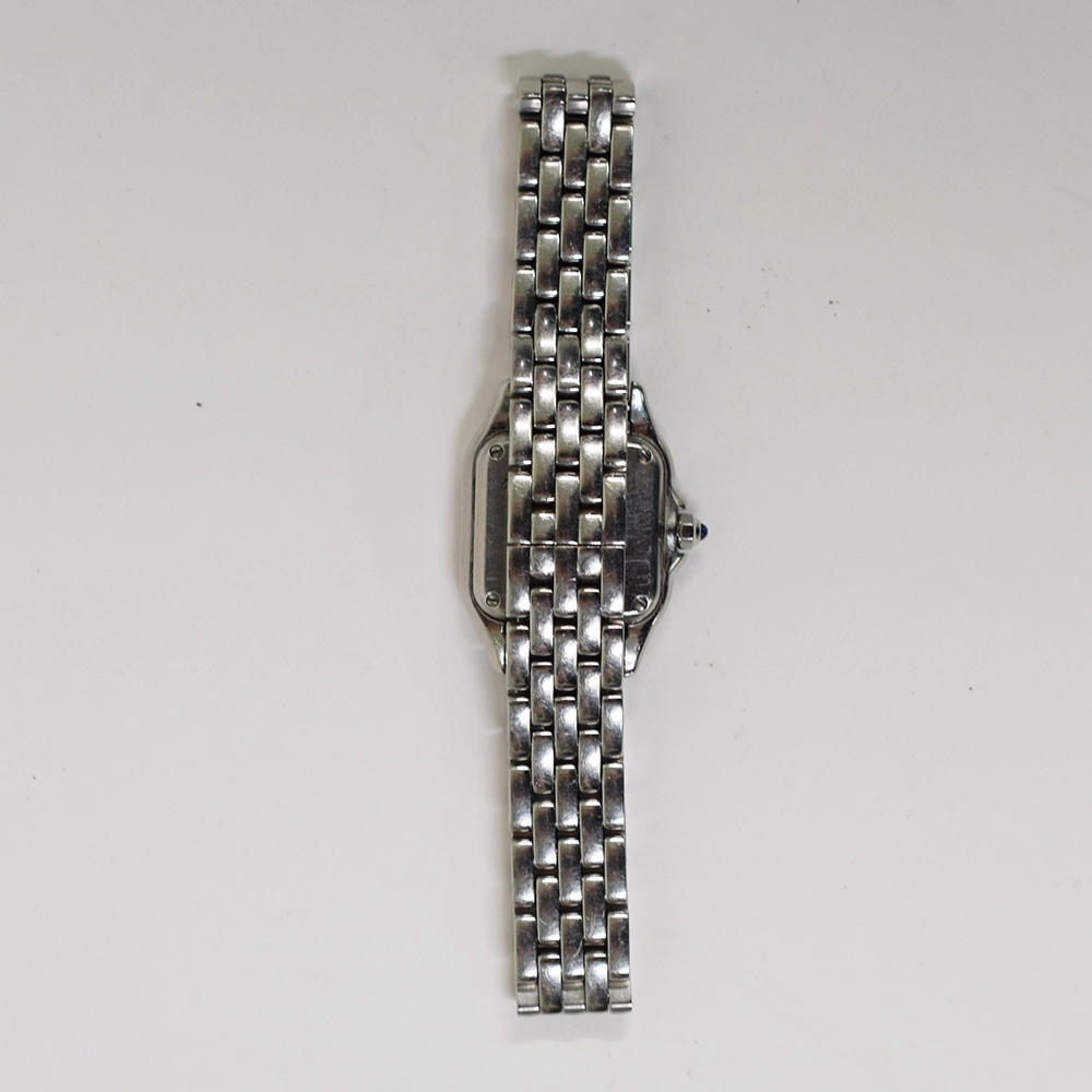 Cartier Panthere Stainless Steel Silver Roman Dial WSPN0006