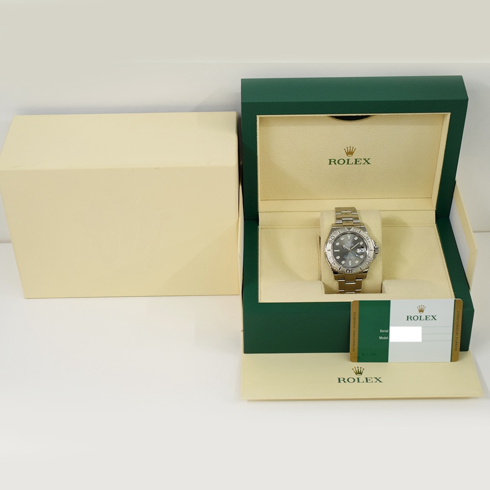 Rolex Yacht-Master 40 Stainless Steel Rolesium "Slate" Dial 116622