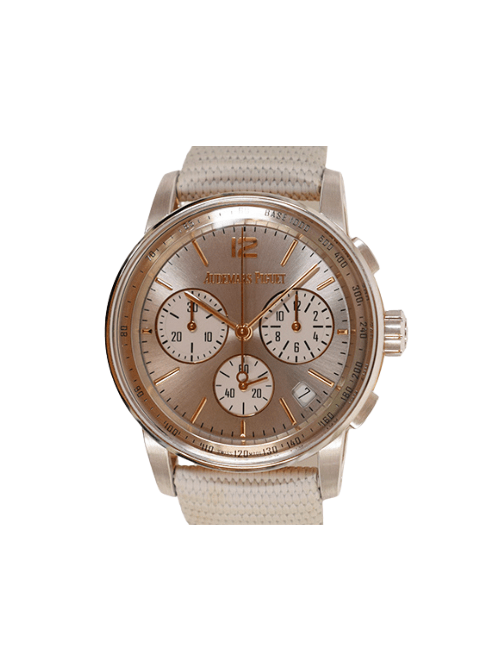 Audemars Piguet Code 11.59 Chronograph 41mm Rose Gold and White Gold Silver Dial 26393CR.OO.A008KB.01