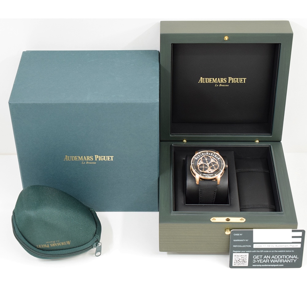 Audemars Piguet Code 11.59 Starwheel 41mm Rose Gold Black Dial 15212NR.OO.A002KB.01