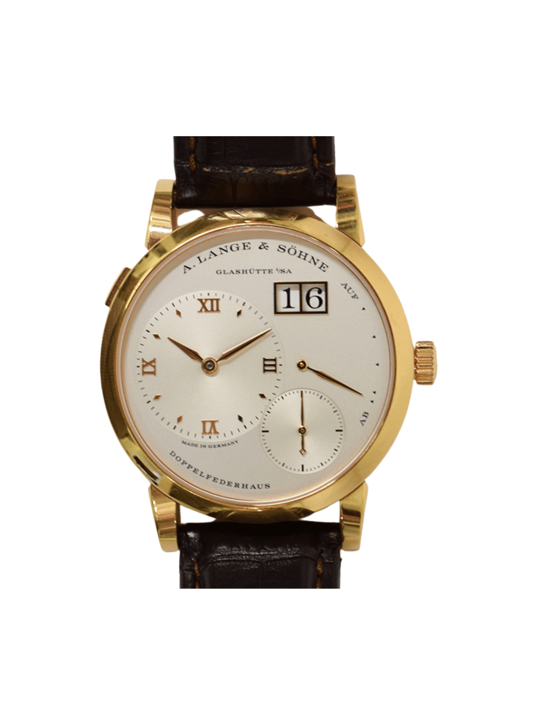 A. Lange & Söhne Lange 1 Rose Gold White Dial 191.032