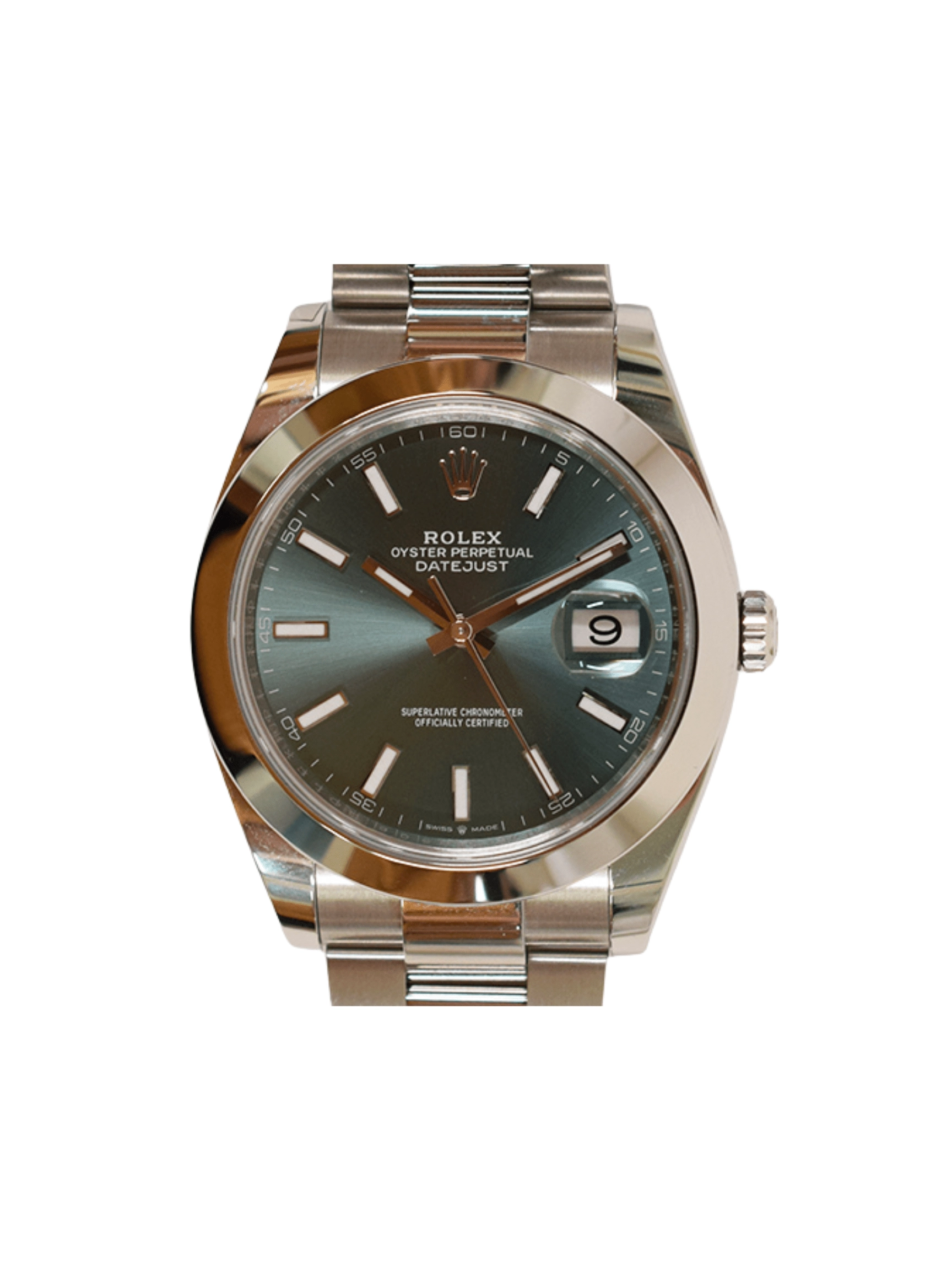 Rolex Datejust 41 Stainless Steel Mint Green Dial 126300