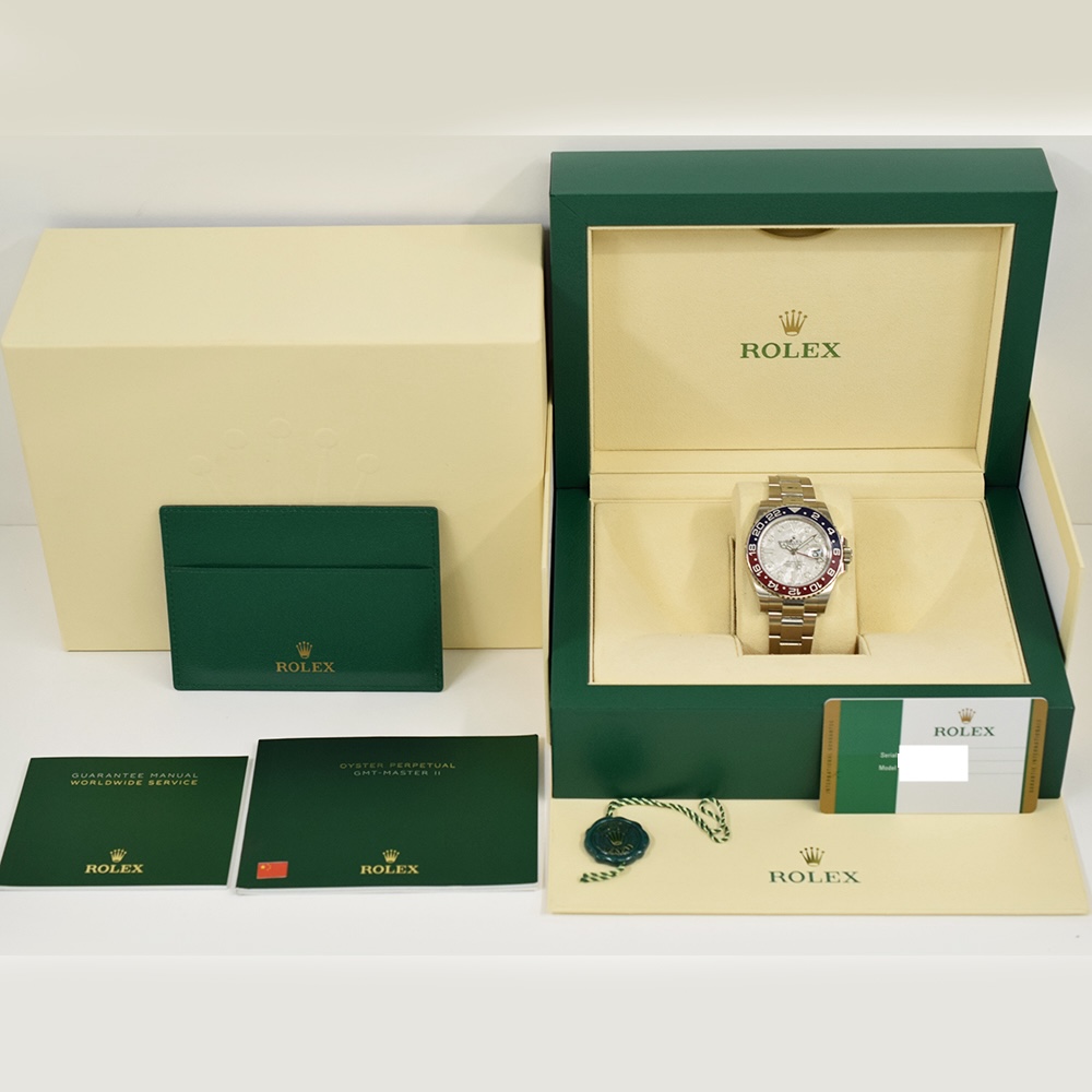 Rolex GMT-Master II White Gold "Pepsi" Meteorite Dial 126719BLRO