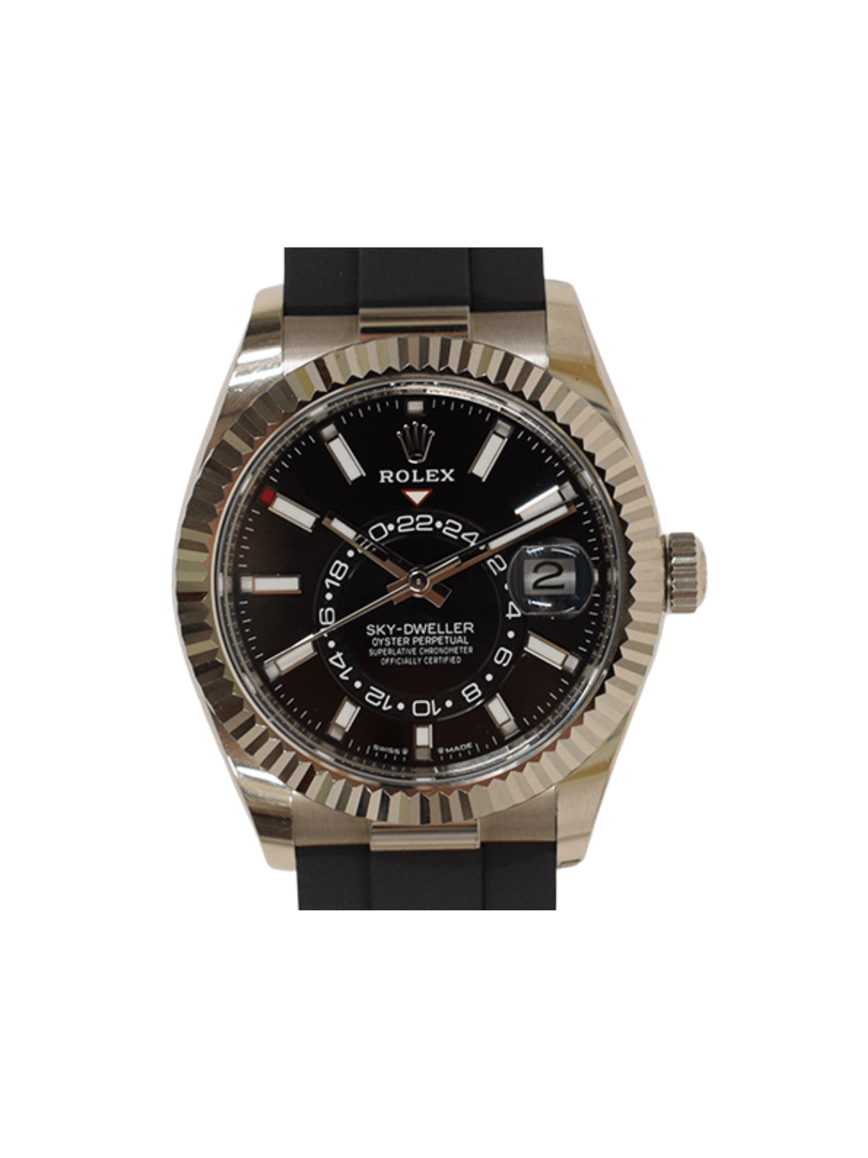 Rolex Sky-Dweller White Gold Black Dial 336239