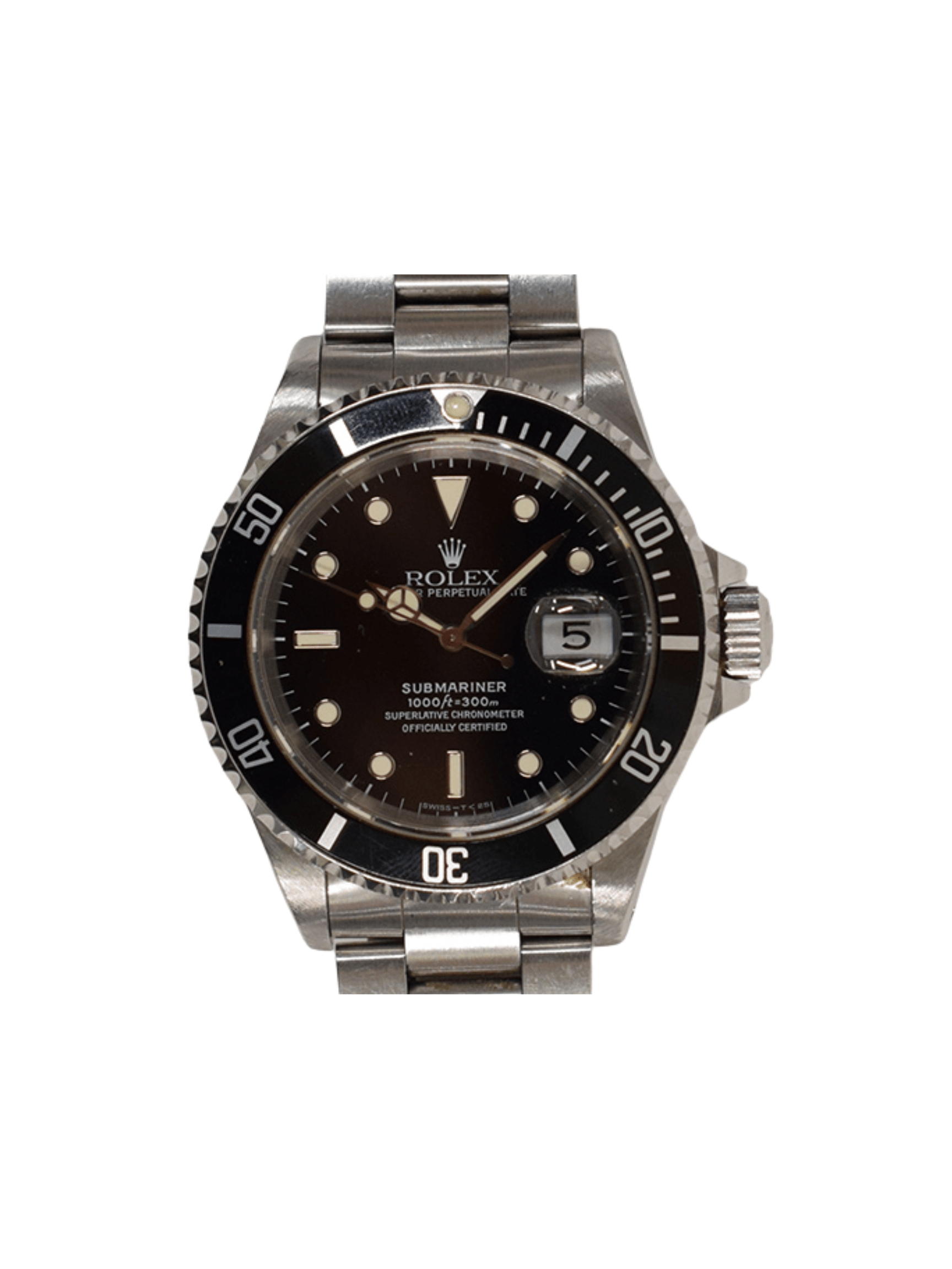 Rolex Submariner Date Stainless Steel Black Dial 16610