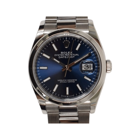 Rolex Datejust 36 Stainless Steel Blue Dial 126200