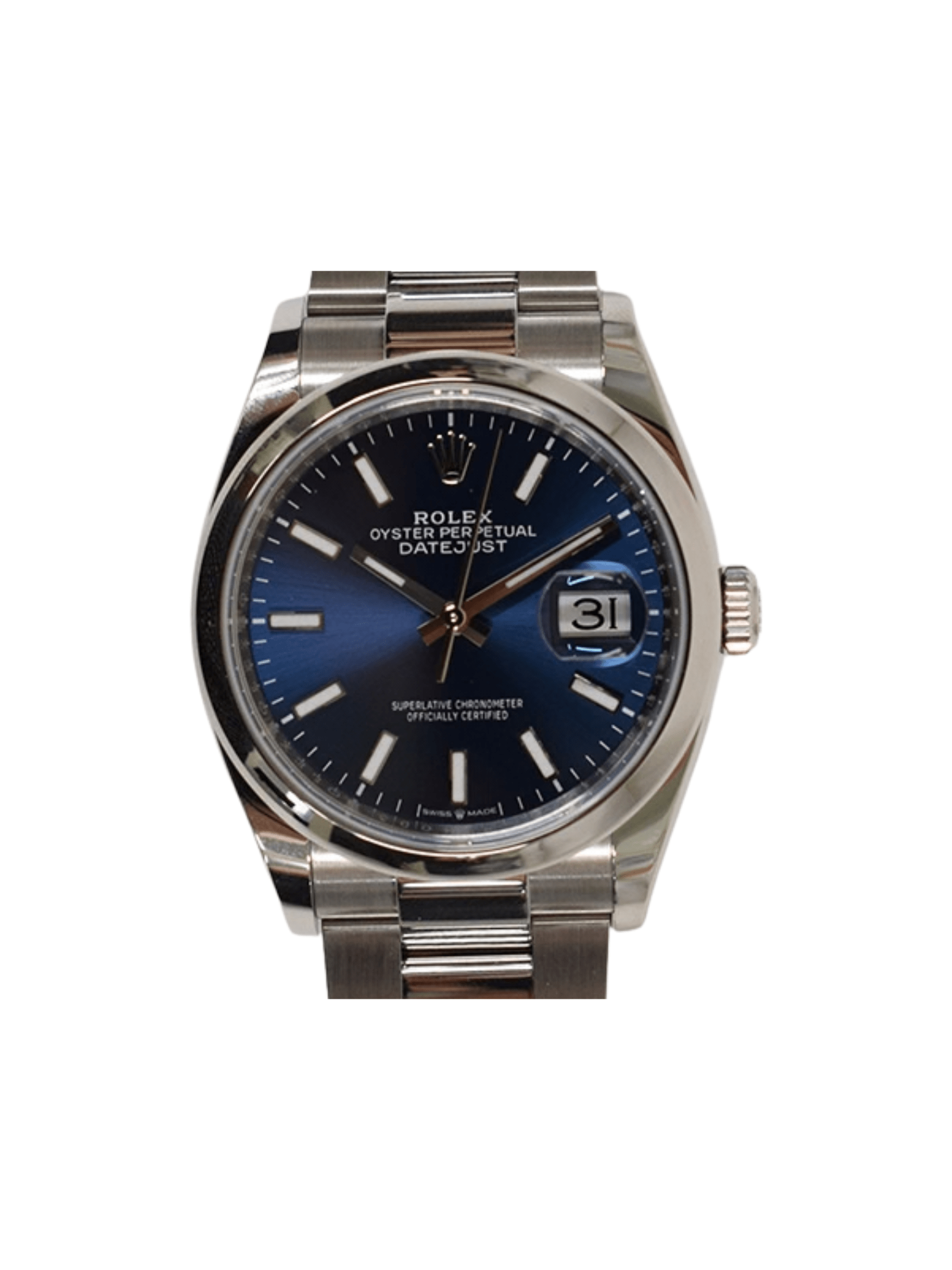Rolex Datejust 36 Stainless Steel Blue Dial 126200