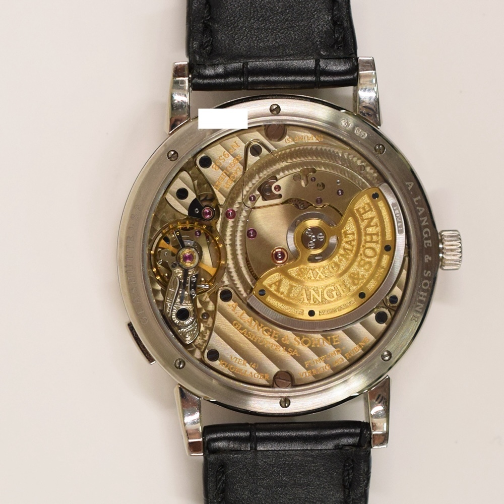 A. Lange & Söhne Langematik White Gold Black Dial 308.027