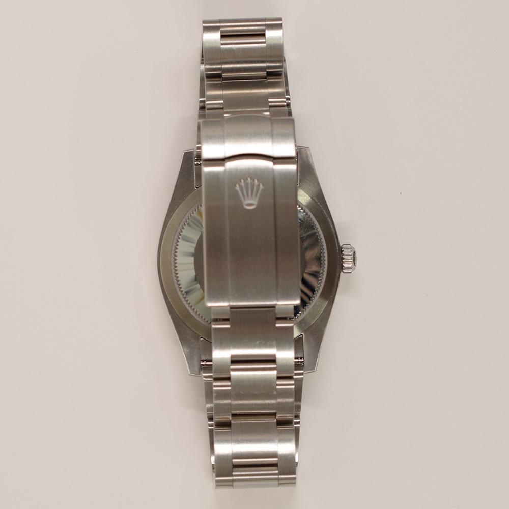 Rolex Oyster Perpetual 34 Stainless Steel Lavender Dial 124200