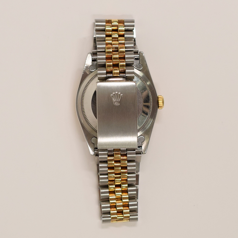 Rolex Datejust 36 Stainless Steel and Yellow Gold Champagne Dial 16233