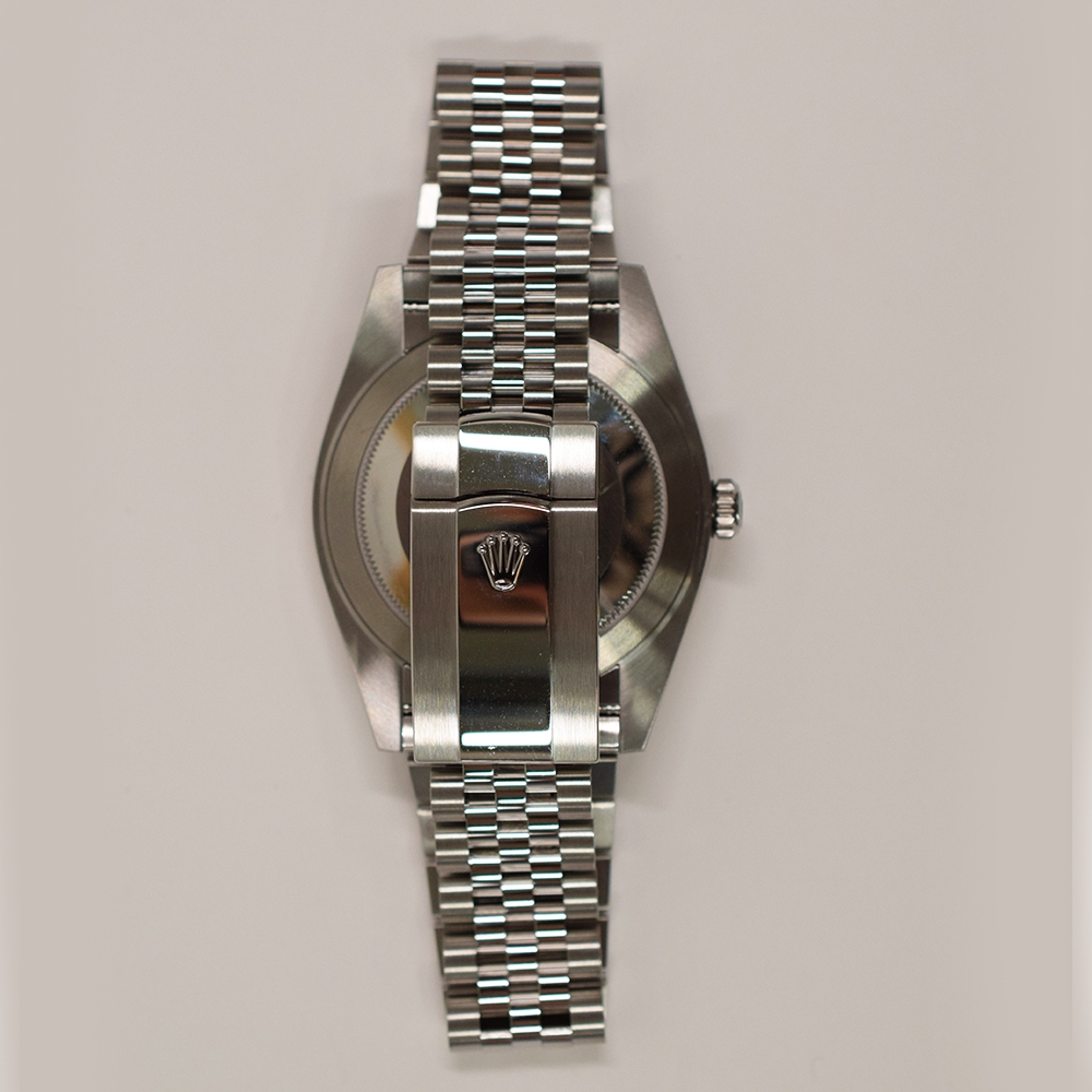 Rolex Datejust 41 Stainless Steel and White Gold Blue Dial 126334