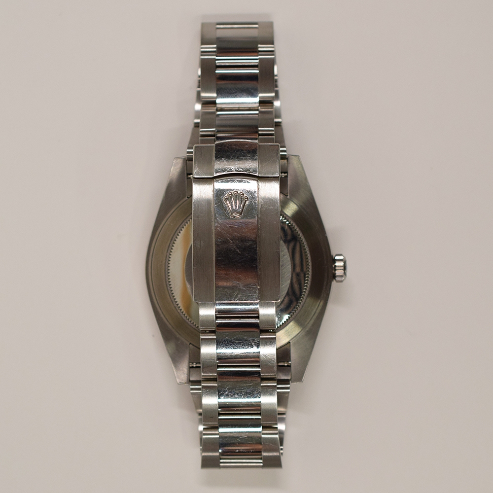Rolex Datejust 41mm Stainless Steel and White Gold Silver Stick Dial 126334