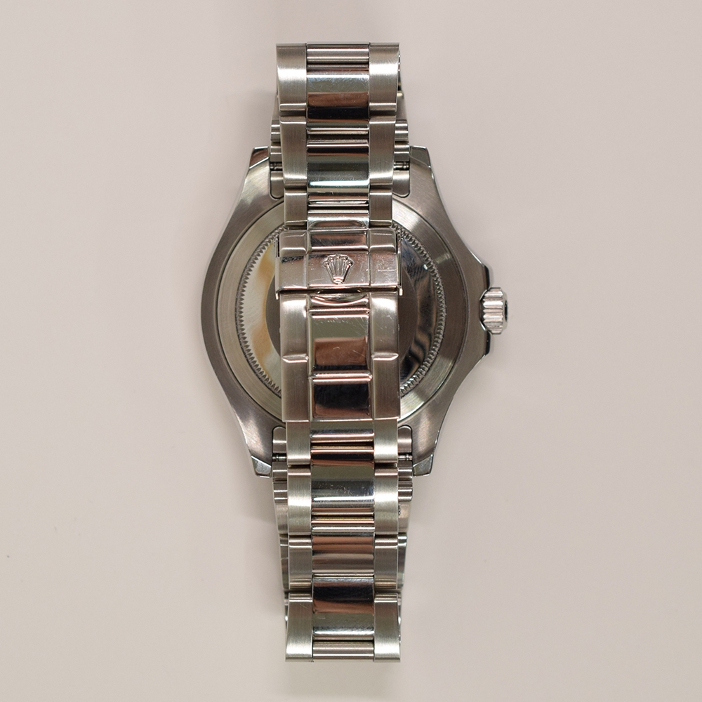 Rolex Yacht-Master 40 Stainless Steel Platinum Dial 16622
