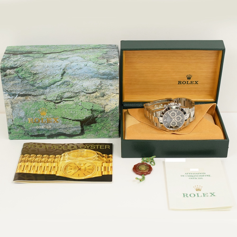 Rolex Daytona Stainless Steel Black Dial 16520