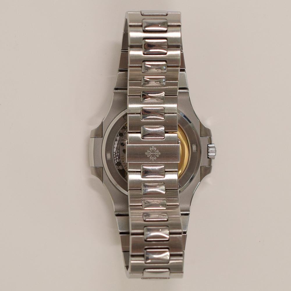 Patek Philippe Nautilus Stainless Steel Blue Stick Dial 5711/1A-001