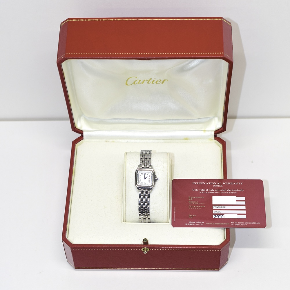Cartier Panthère de Cartier Silver Roman Dial WSPN0019