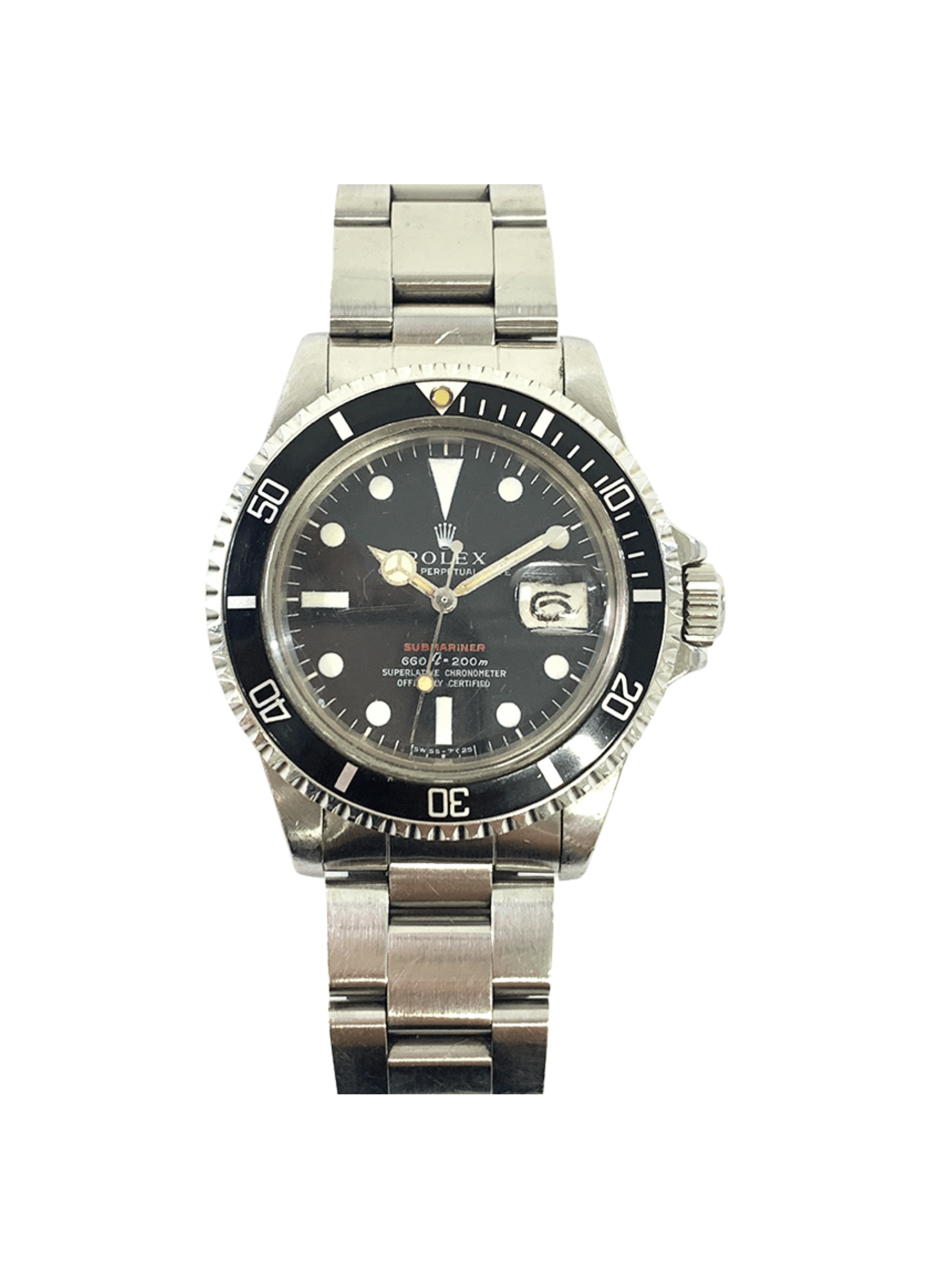 Rolex Submariner Stainless Steel Black Dial 1680