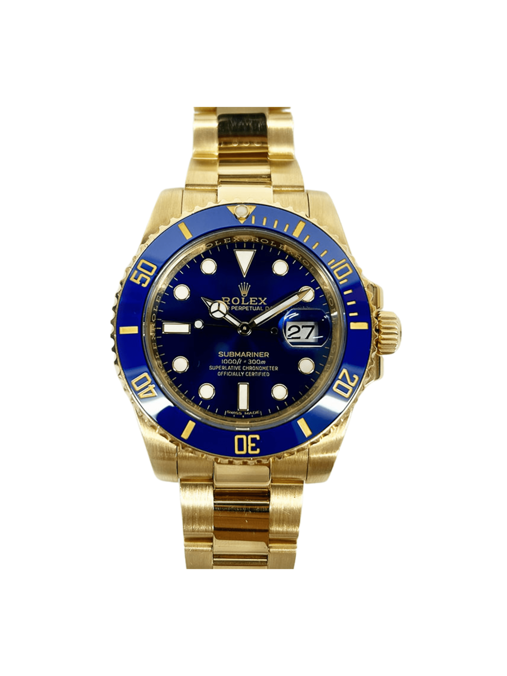 Rolex Submariner Date Yellow Gold 116618LB