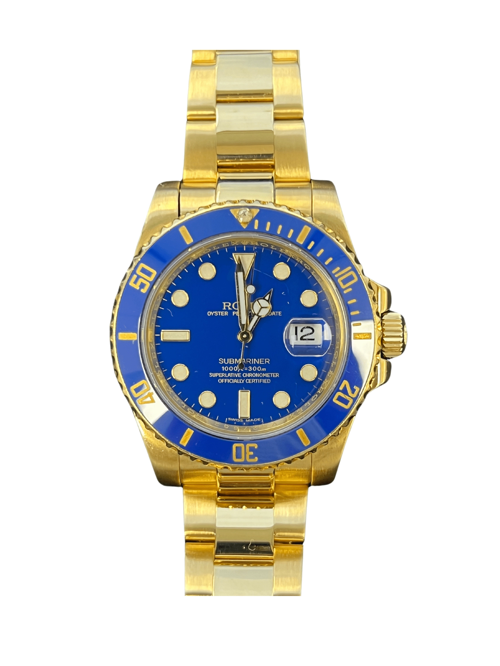 Rolex Submariner Date Yellow Gold 116618LB