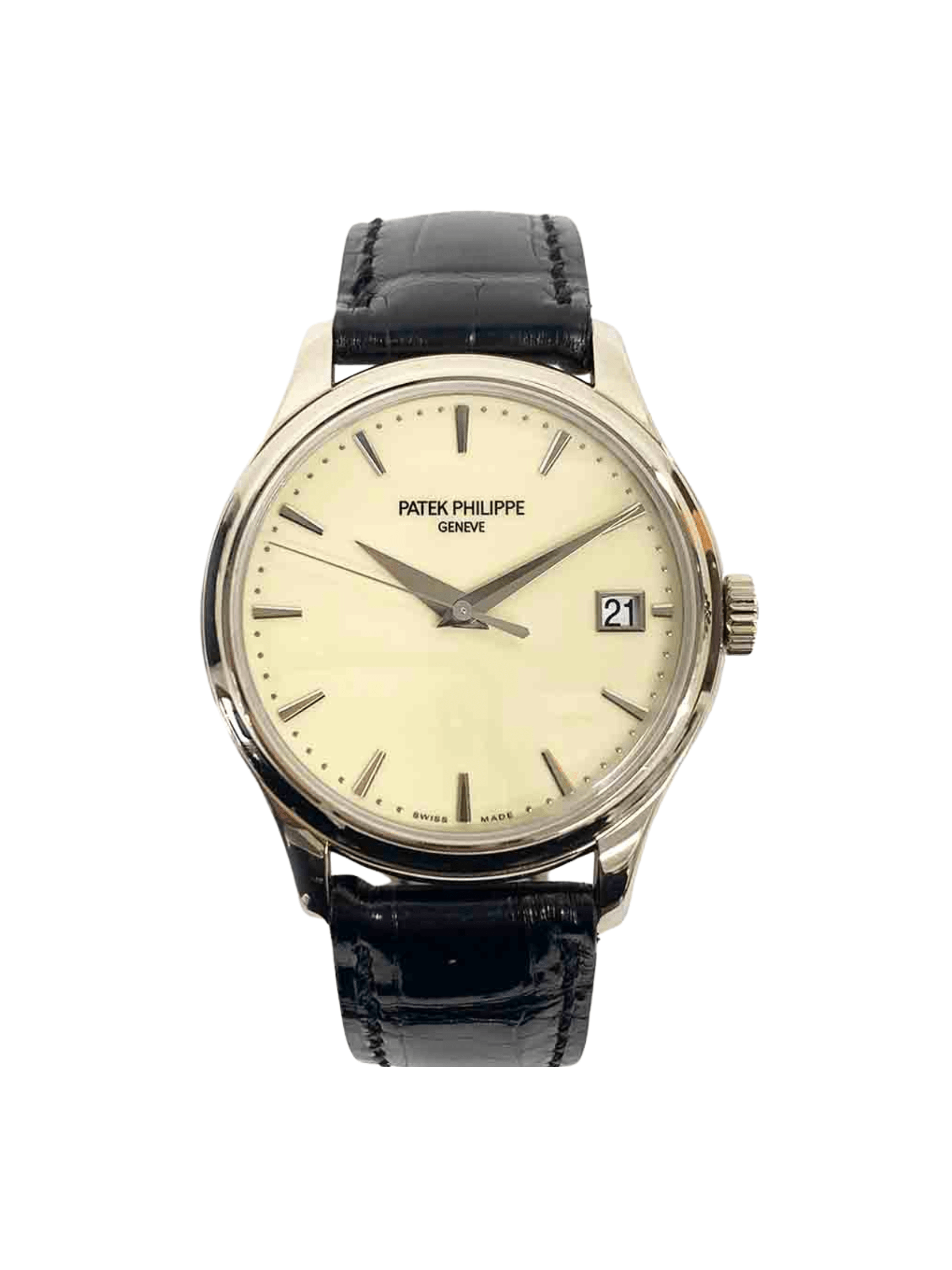 Patek Philippe Calatrava White Gold Ivory 5227G-001 Bracelet