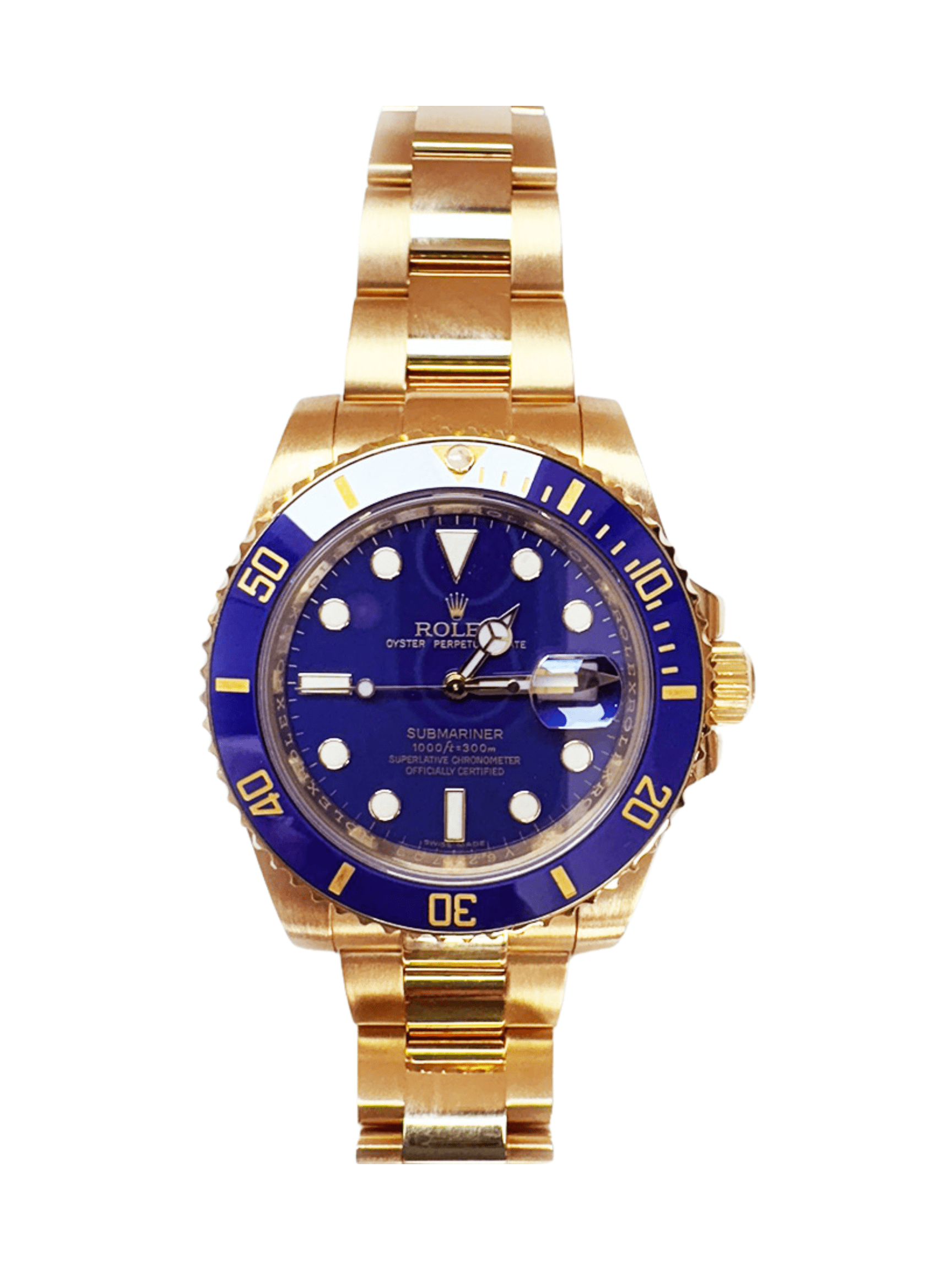 Rolex Submariner Date Yellow Gold 116618LB Bracelet