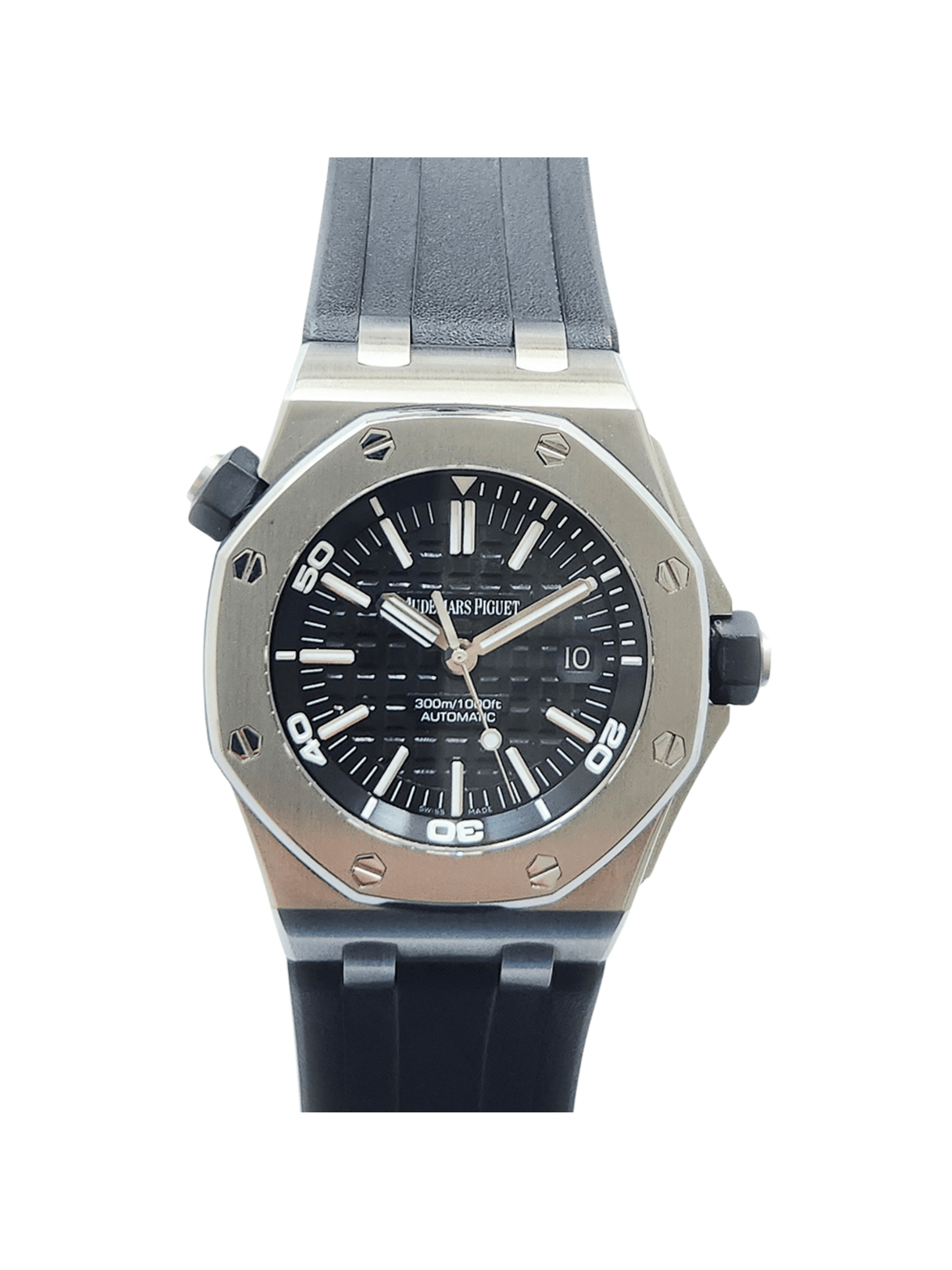 Audemars Piguet Royal Oak Black Dial 15703ST.OO.A002CA.01 Bracelet