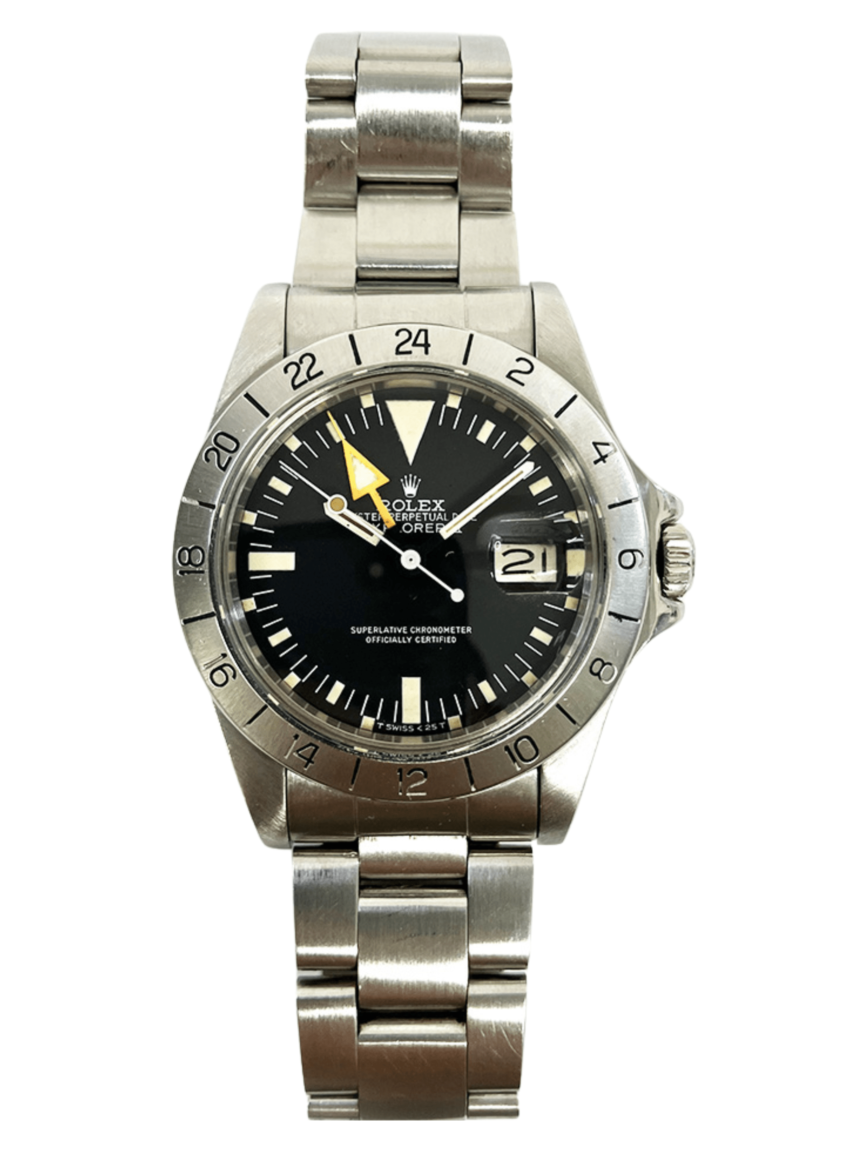 Rolex Explorer II Stainless Steel Black Dial 1655 Bracelet