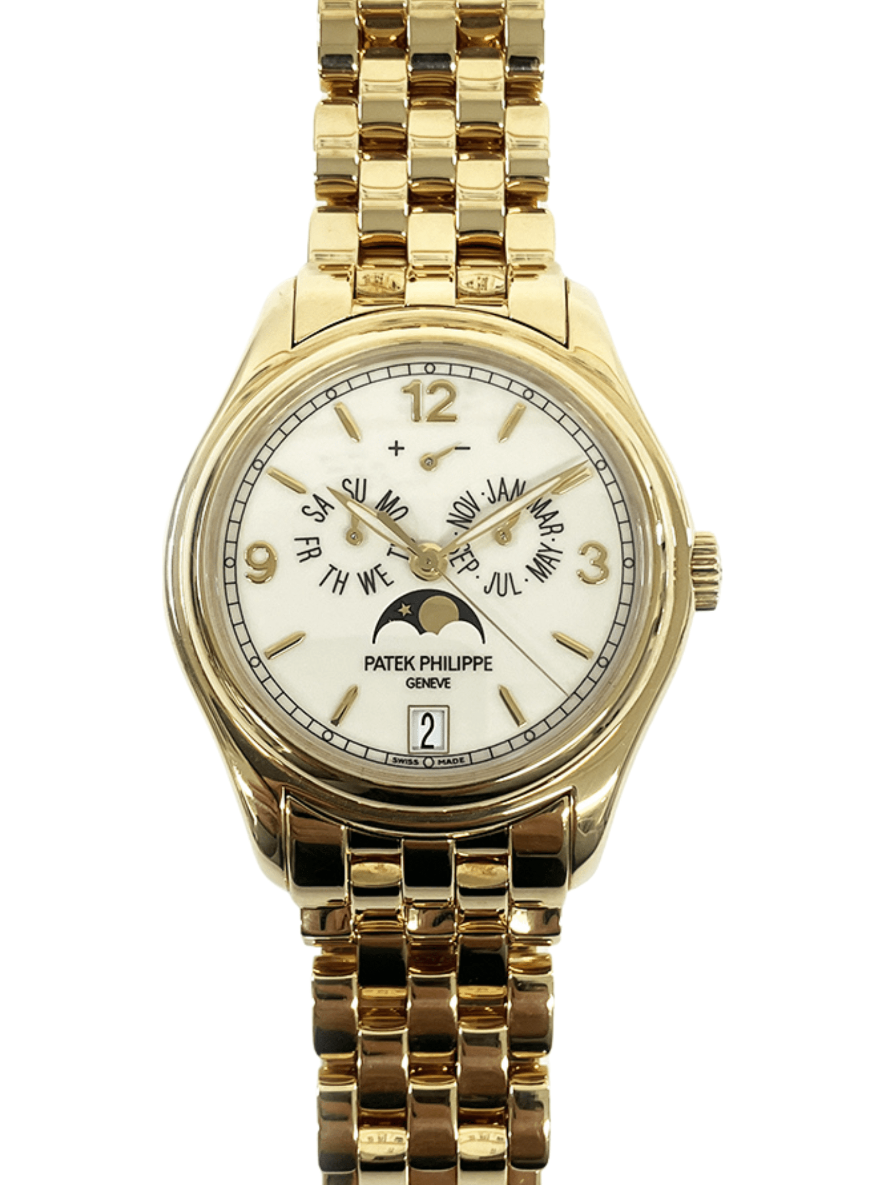 Patek Philippe Annual Calendar Gold Ivory Dial 5146J/1J-001 Bracelet