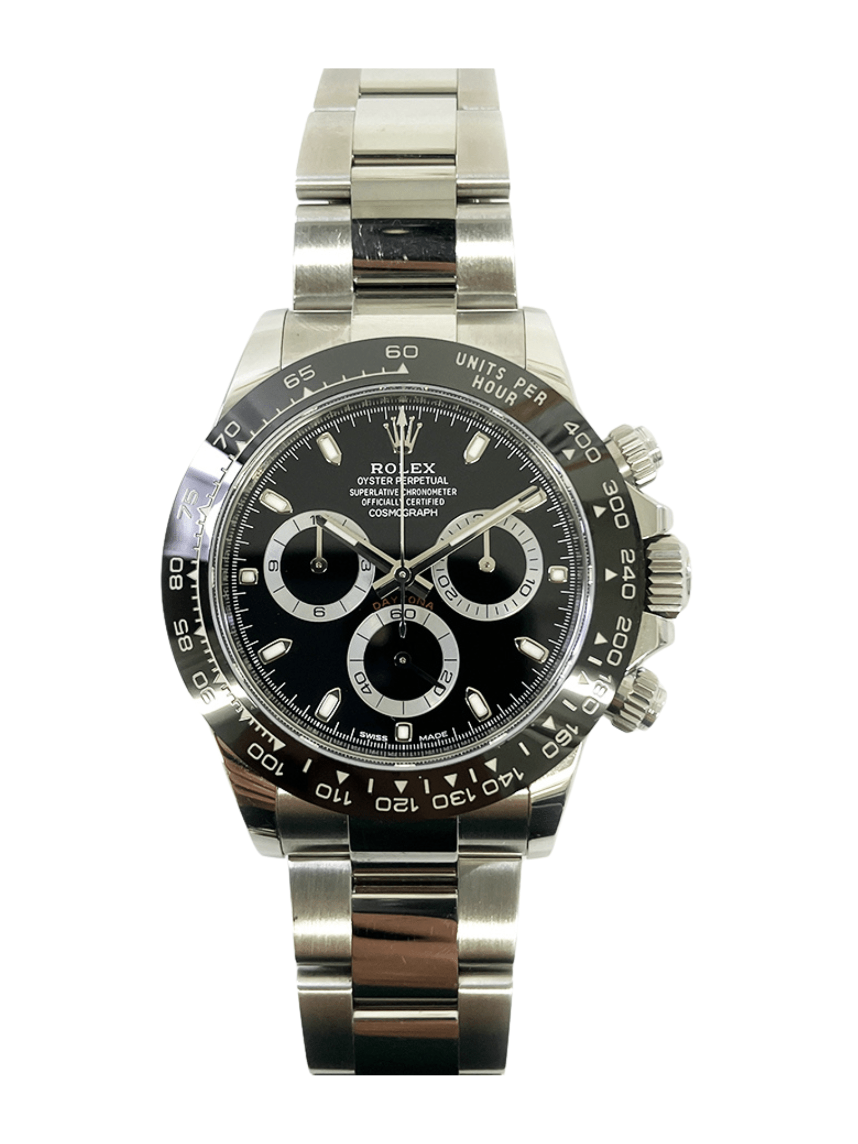 Rolex Daytona Stainless Steel Black Dial 116500LN Bracelet