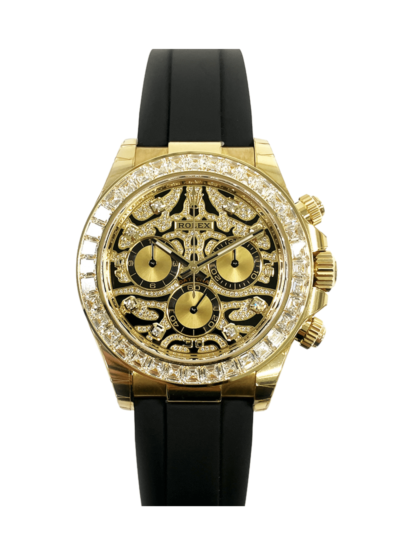 Rolex Daytona "Eye Of The Tiger" Yellow Gold Dial 116588TBR Bracelet