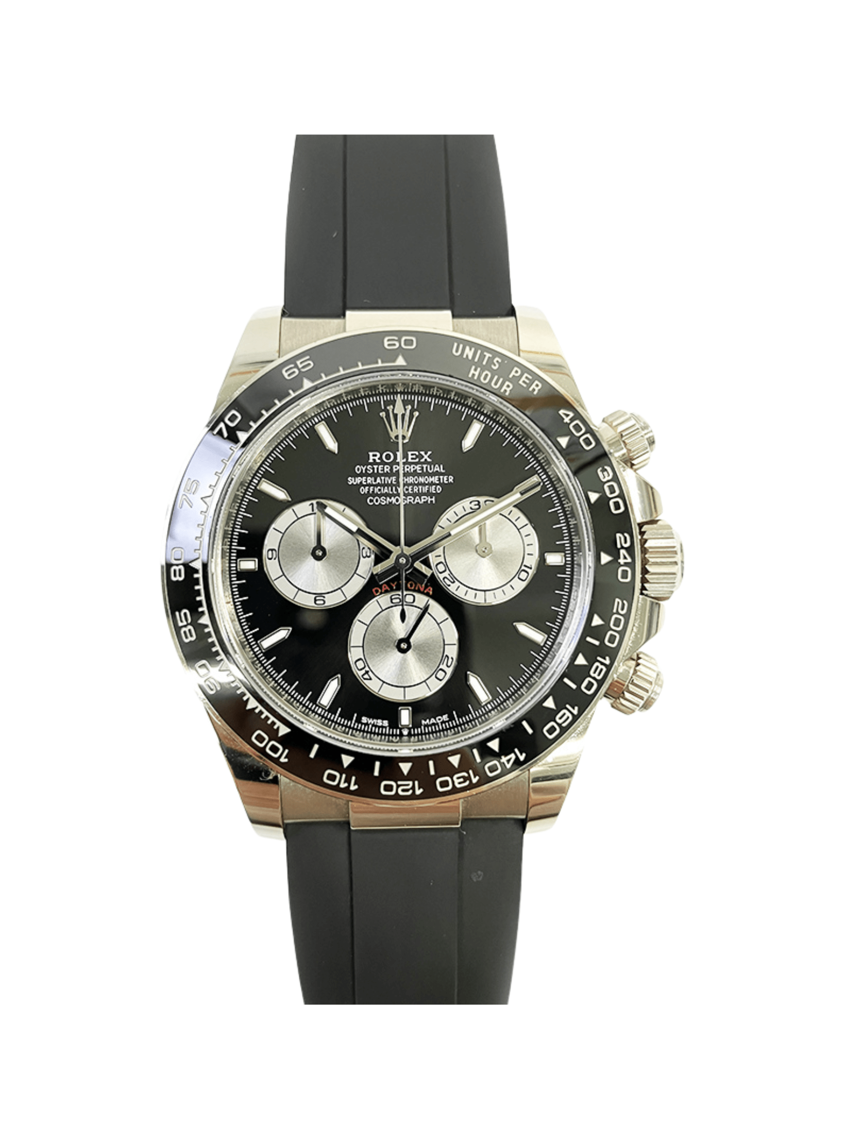 Rolex Daytona White Gold Black Dial 126519LN Bracelet