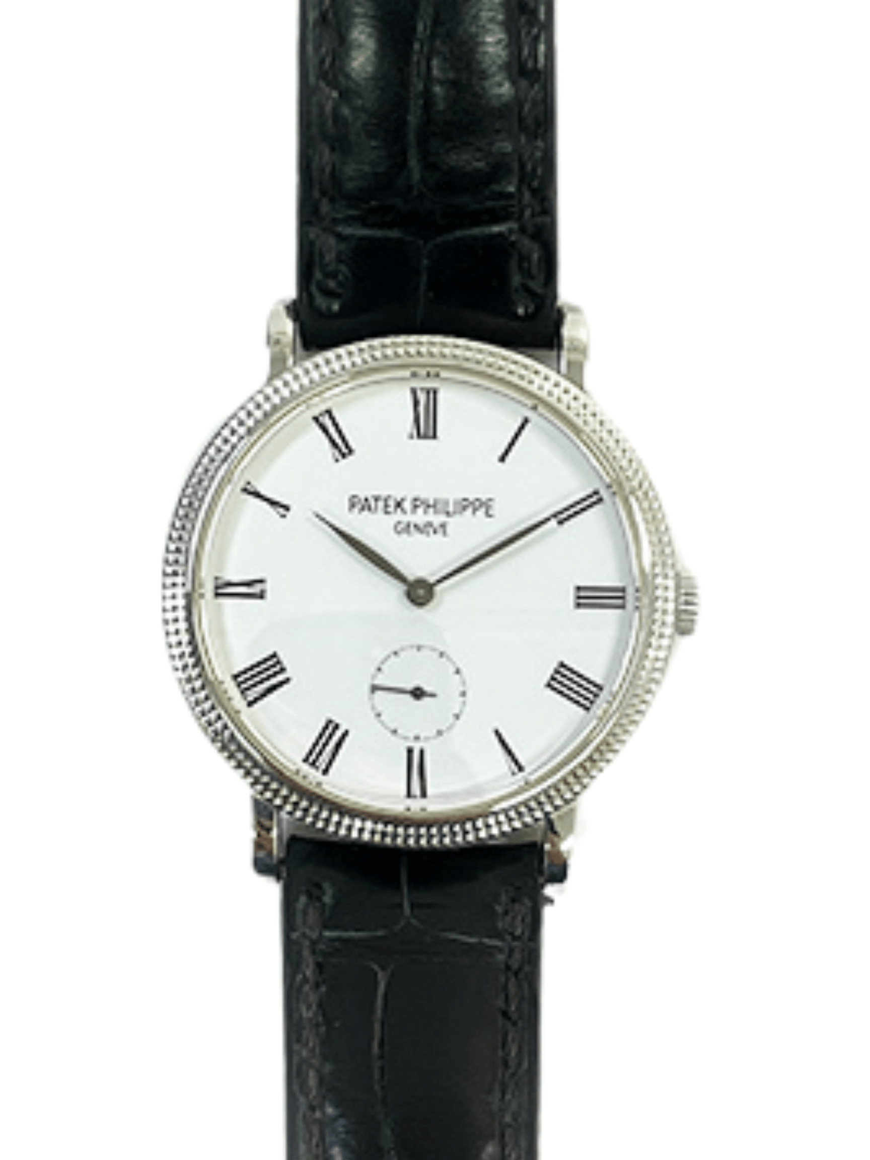 Patek Philippe Calatrava White Gold White Roman Dial 7119G-010 Bracelet