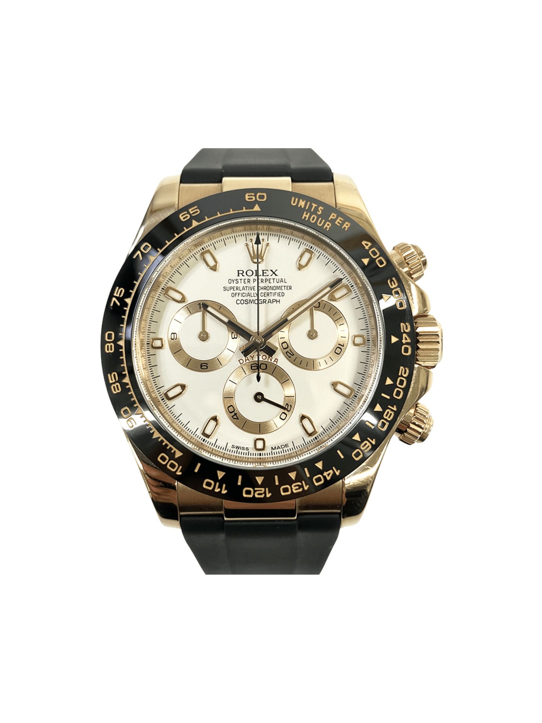 Rolex Daytona Rose Gold Ivory Dial 116515LN Bracelet