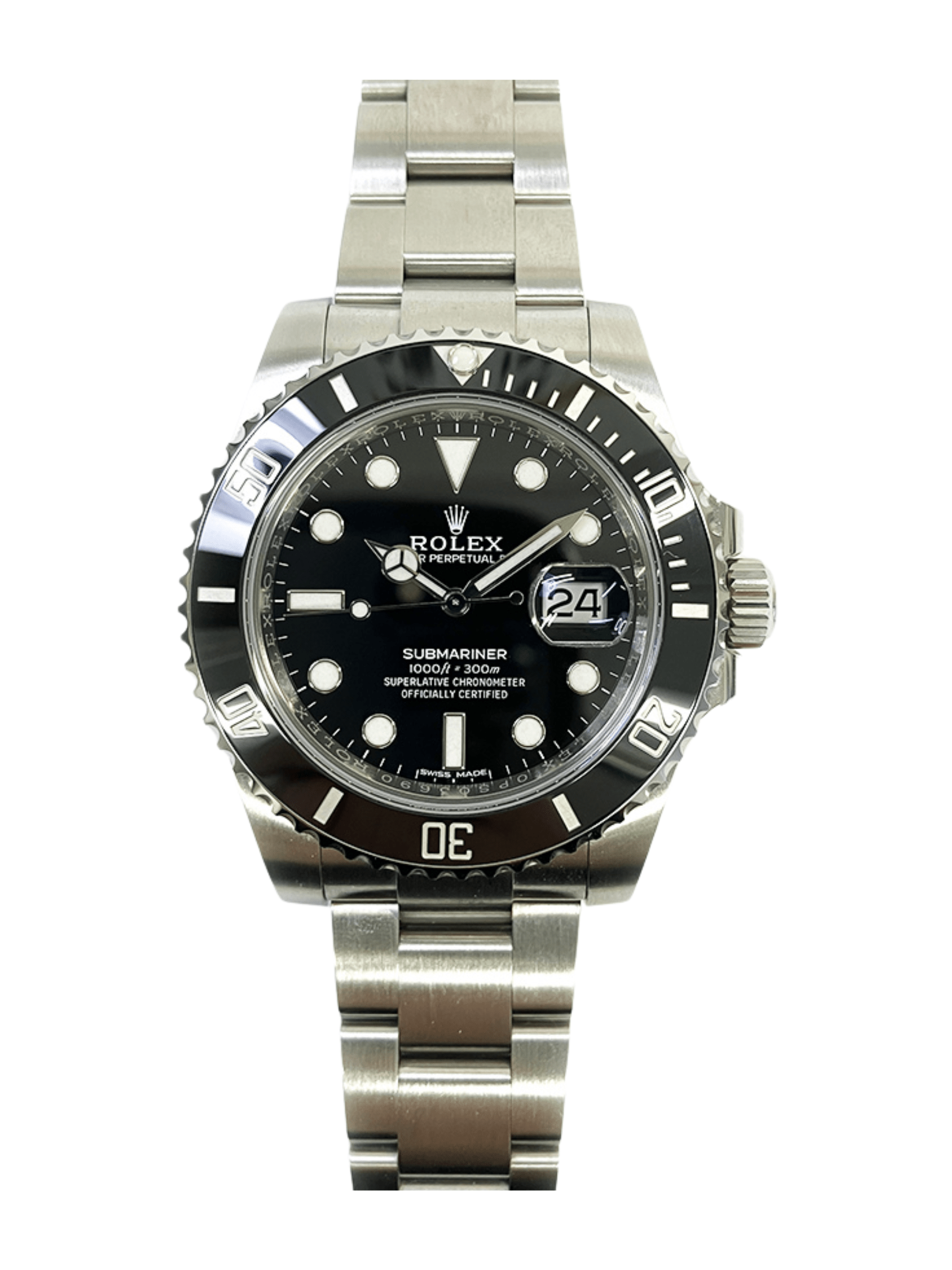 Rolex Submariner Date Stainless Steel Black Dial 116610LN Bracelet