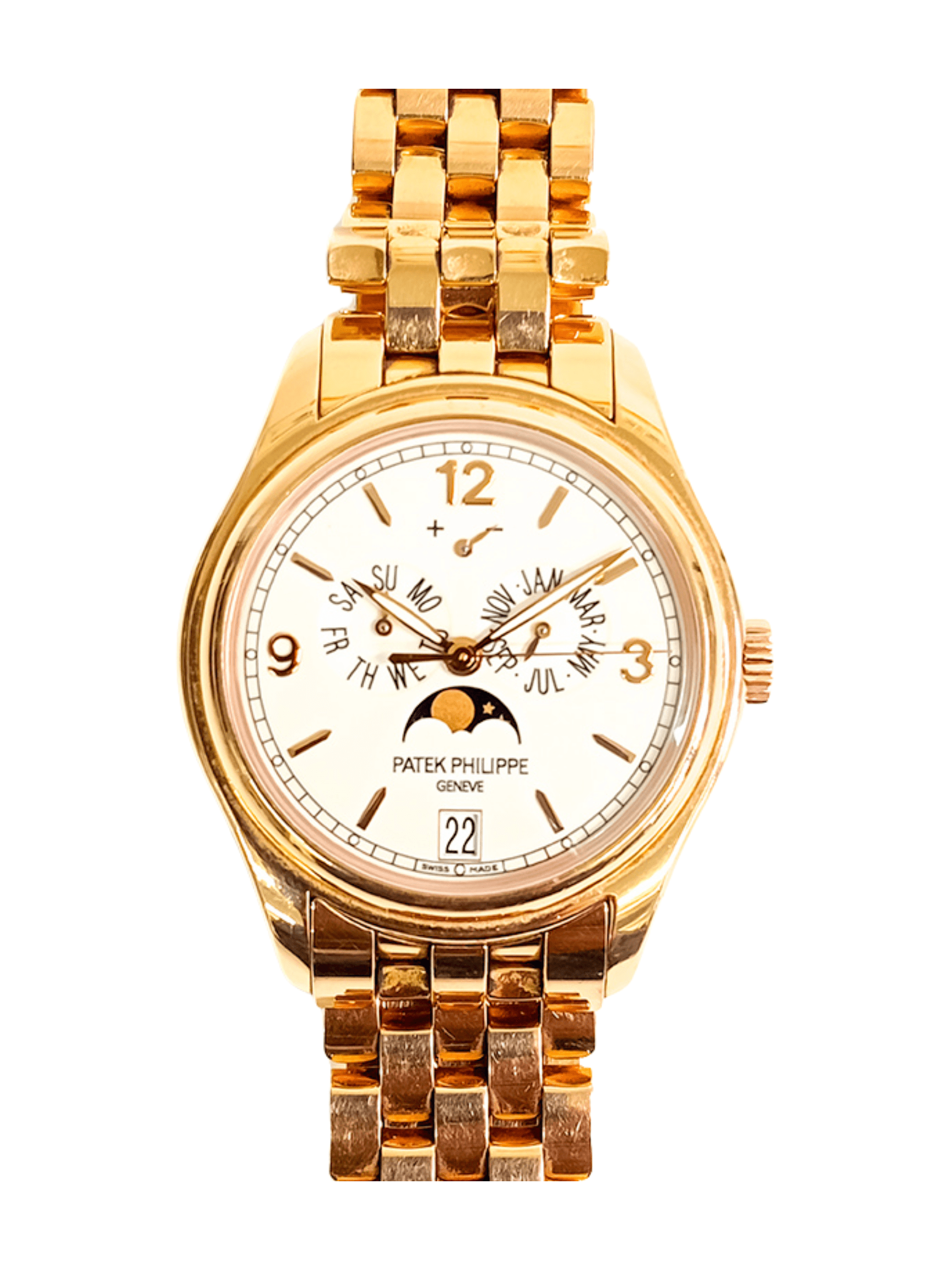 Patek Philippe Annual Calendar Rose Gold Ivory Dial 5146/1R-001 Bracelet