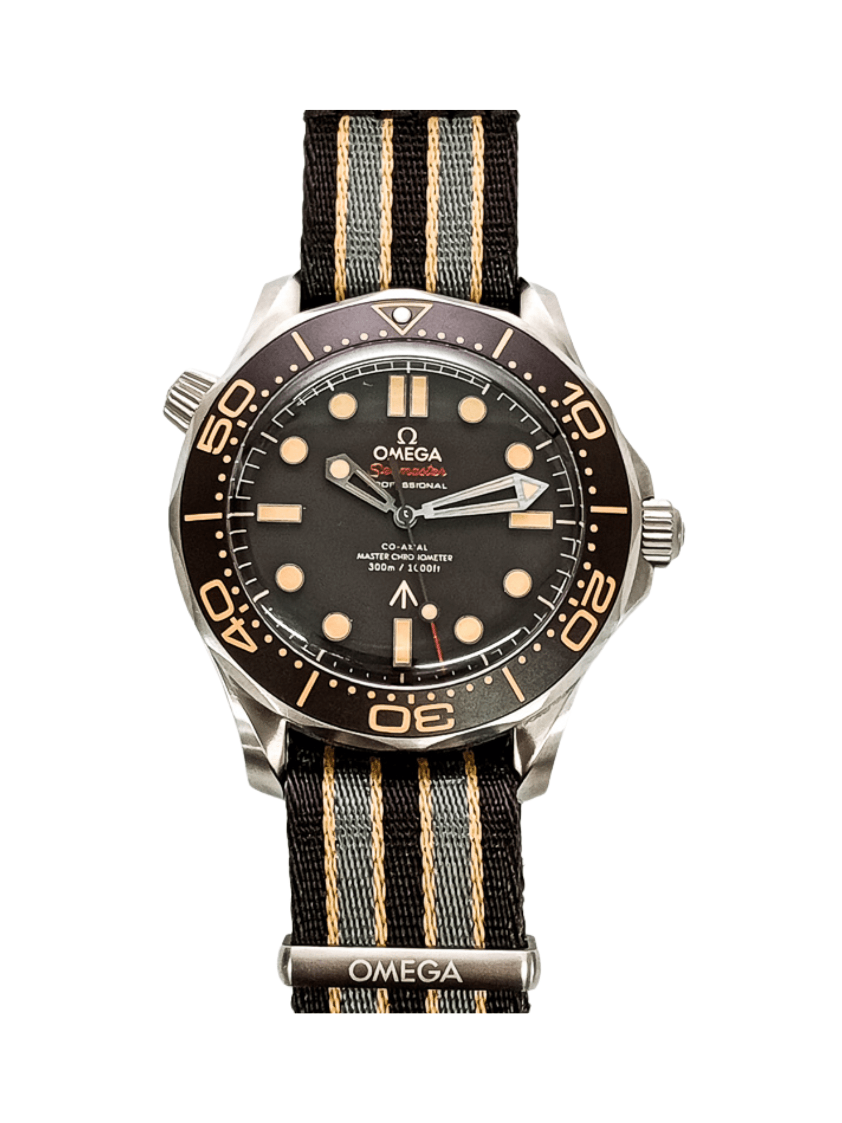 Omega Seamaster Diver 300 M Black Dial 210.92.42.20.01.001 Bracelet