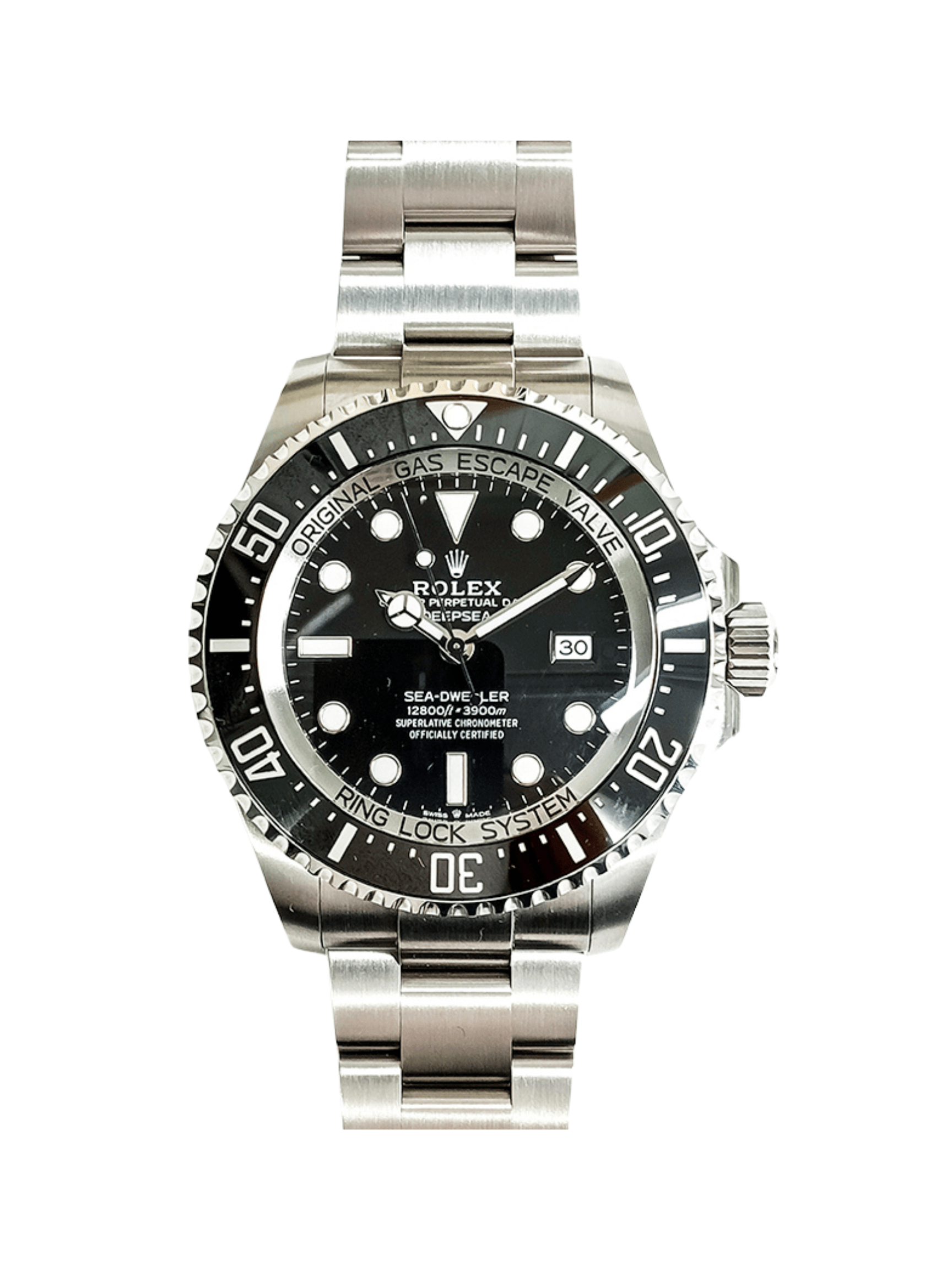 Rolex Sea-Dweller Deepsea Steel Black Dial 126660 Bracelet
