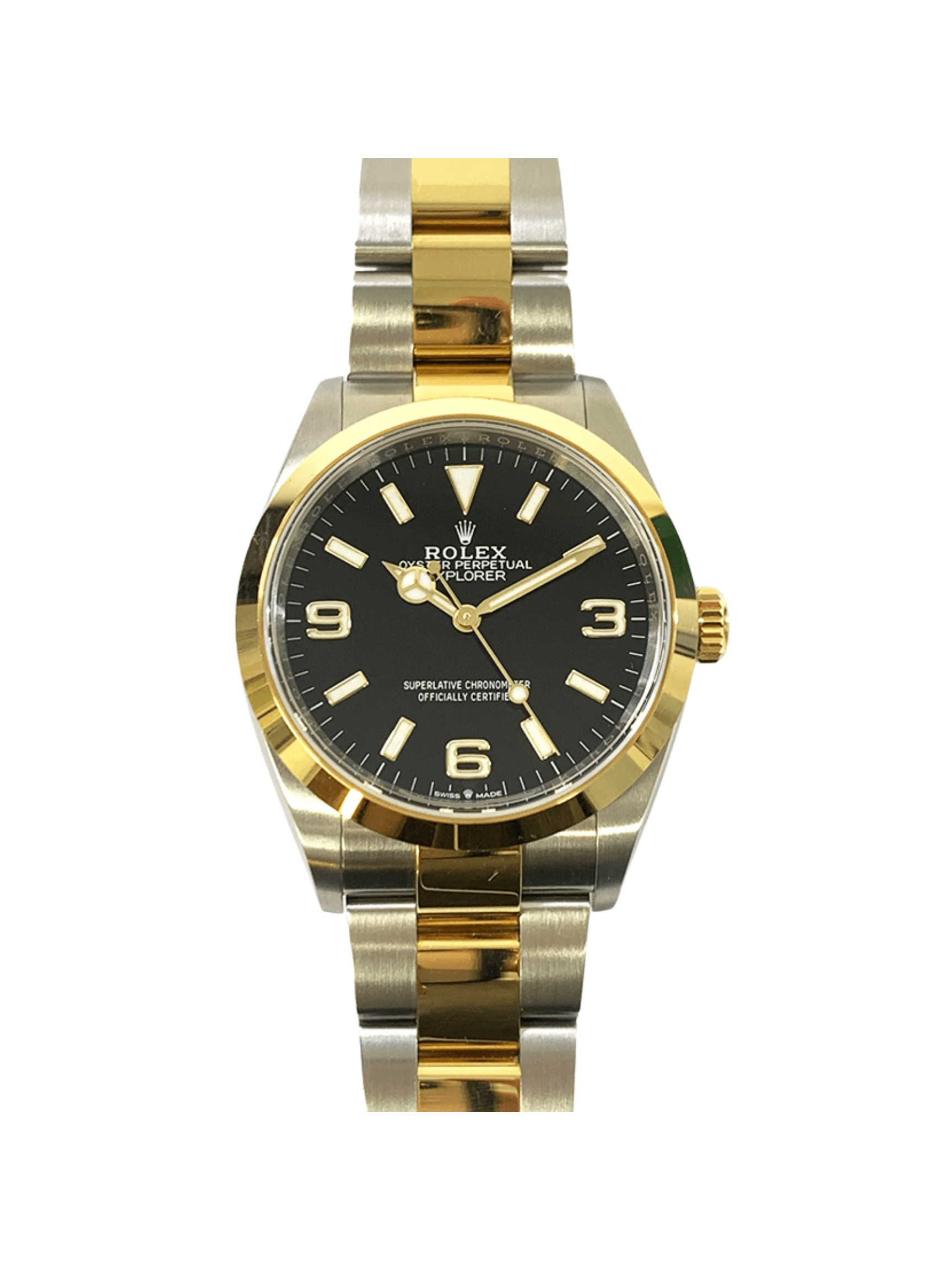Rolex Explorer Two-Tone 124273