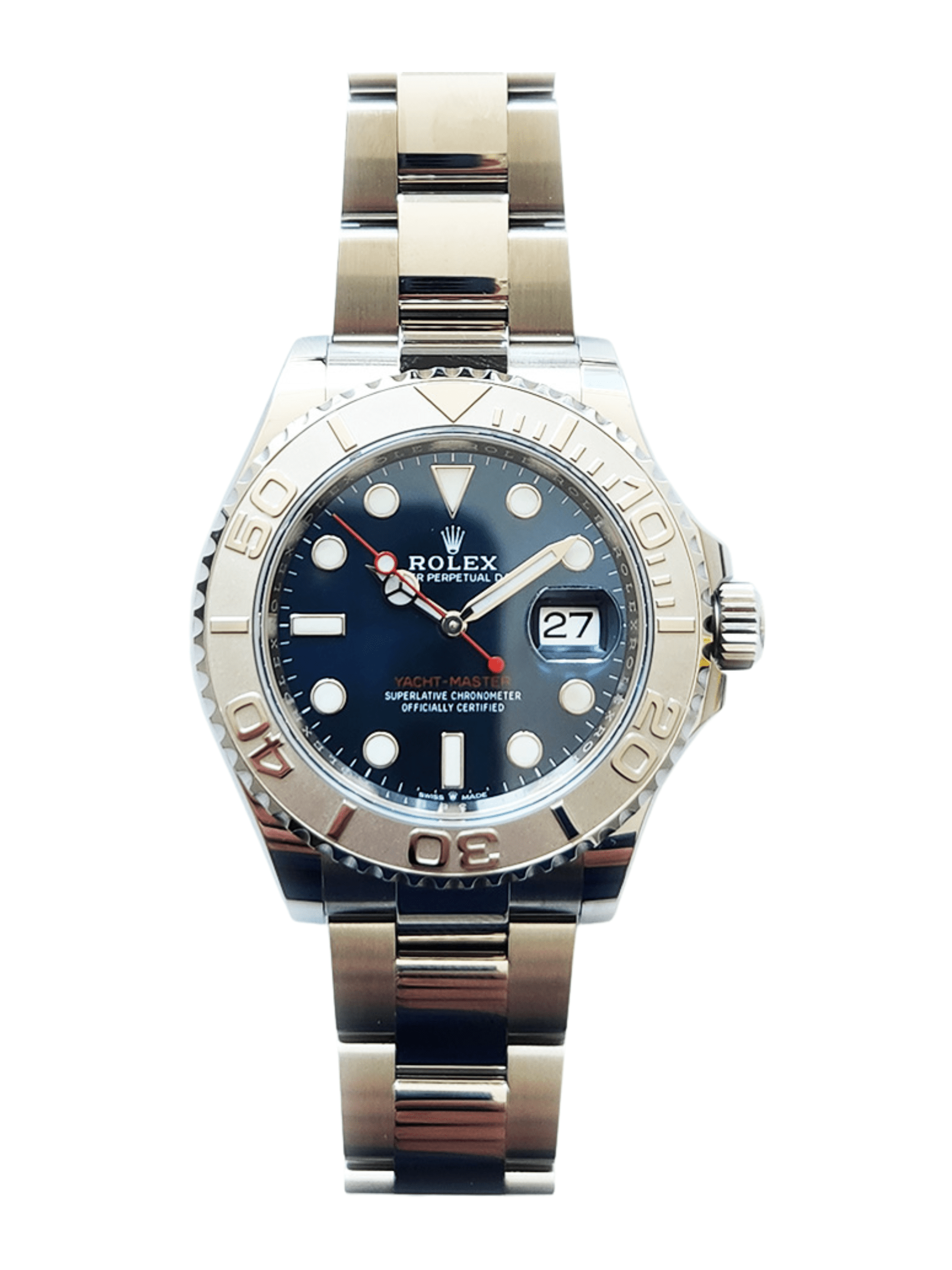 Rolex Yacht-Master 40 Stainless Steel Blue Dial 126622 Bracelet
