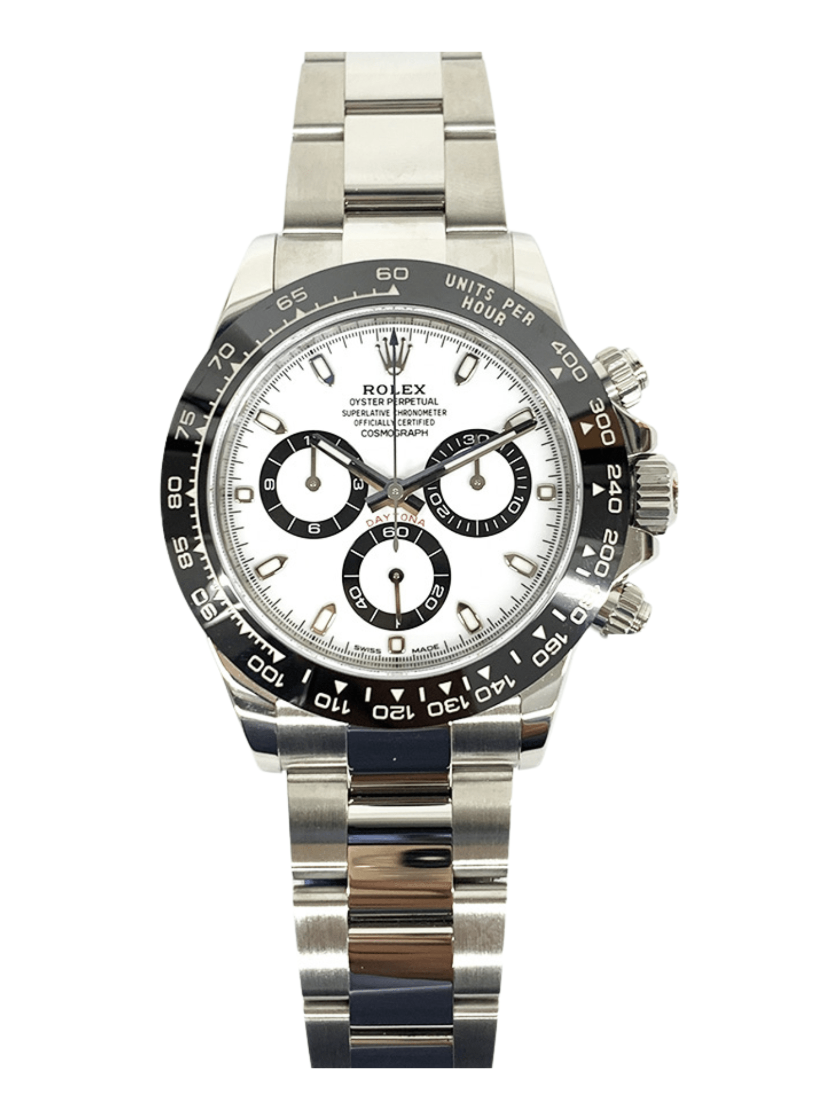 Rolex Daytona Stainless Steel White Dial 116500LN Bracelet