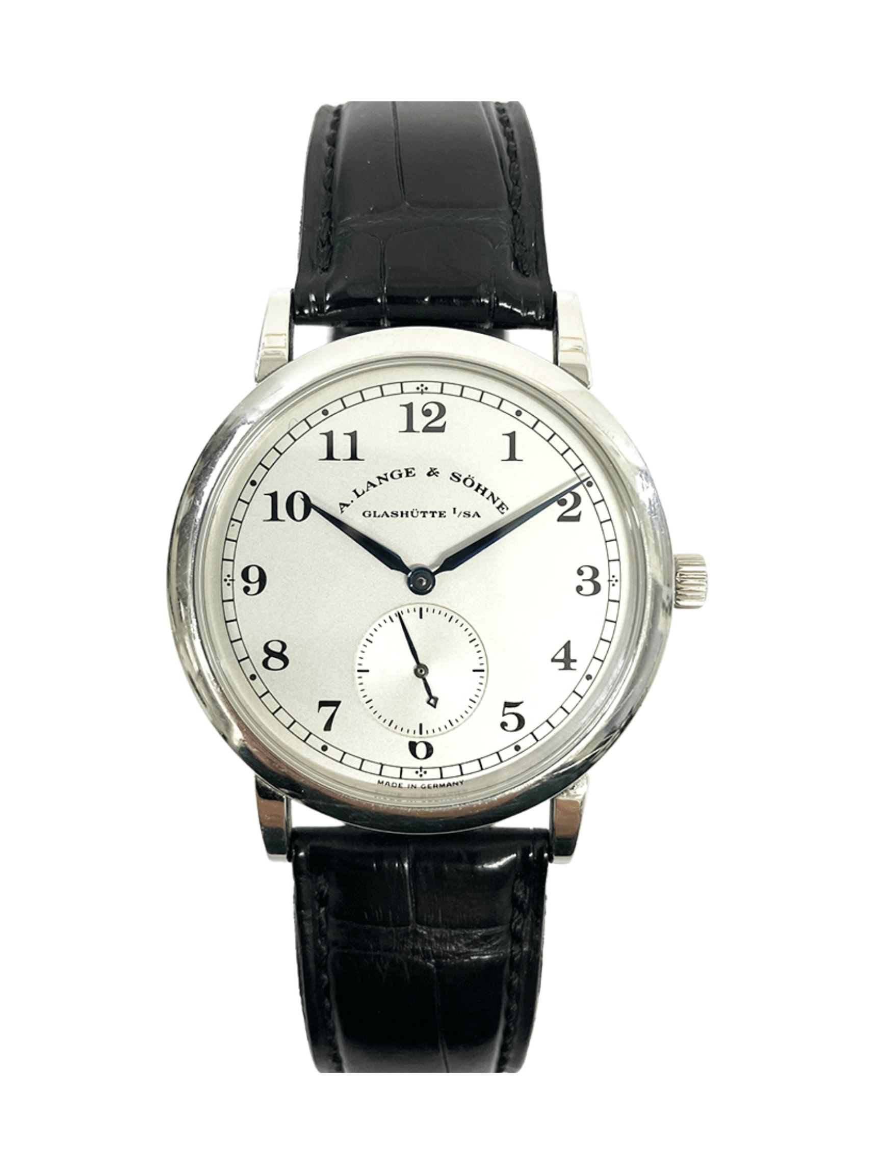 A. Lange & Söhne 1815 40 Platinum Silver Arabic Dial 206.025 Bracelet